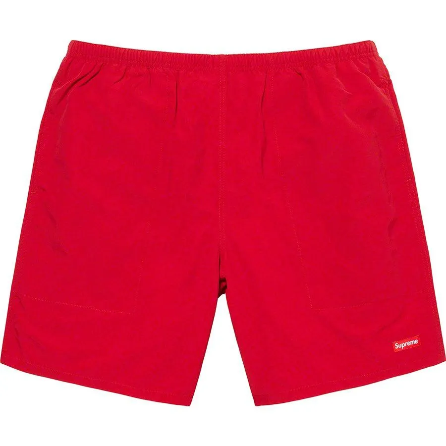 Supreme Nylon Water Short (Red)