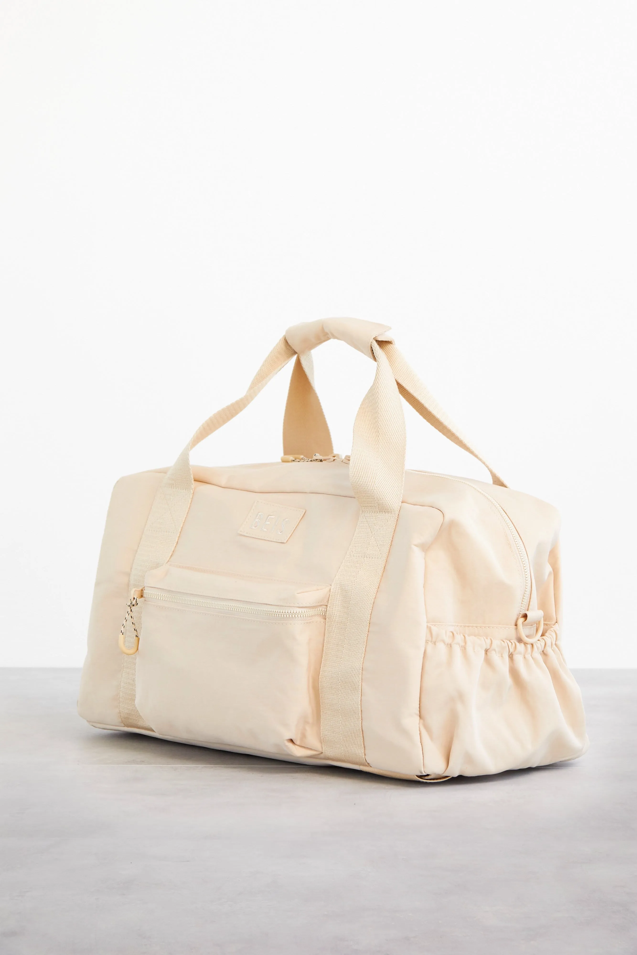 The Sport Duffle in Beige