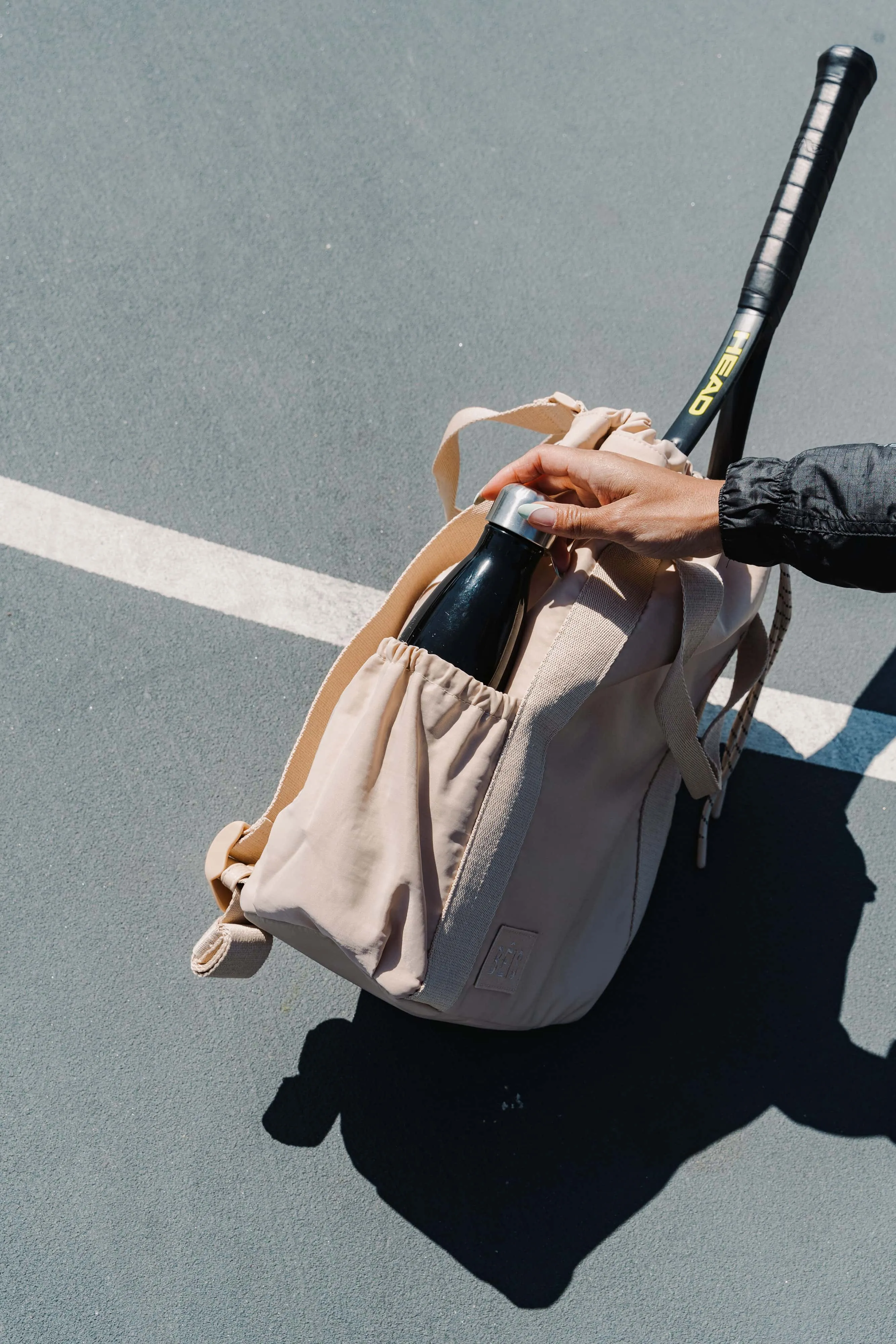 The Sport Tote in Beige