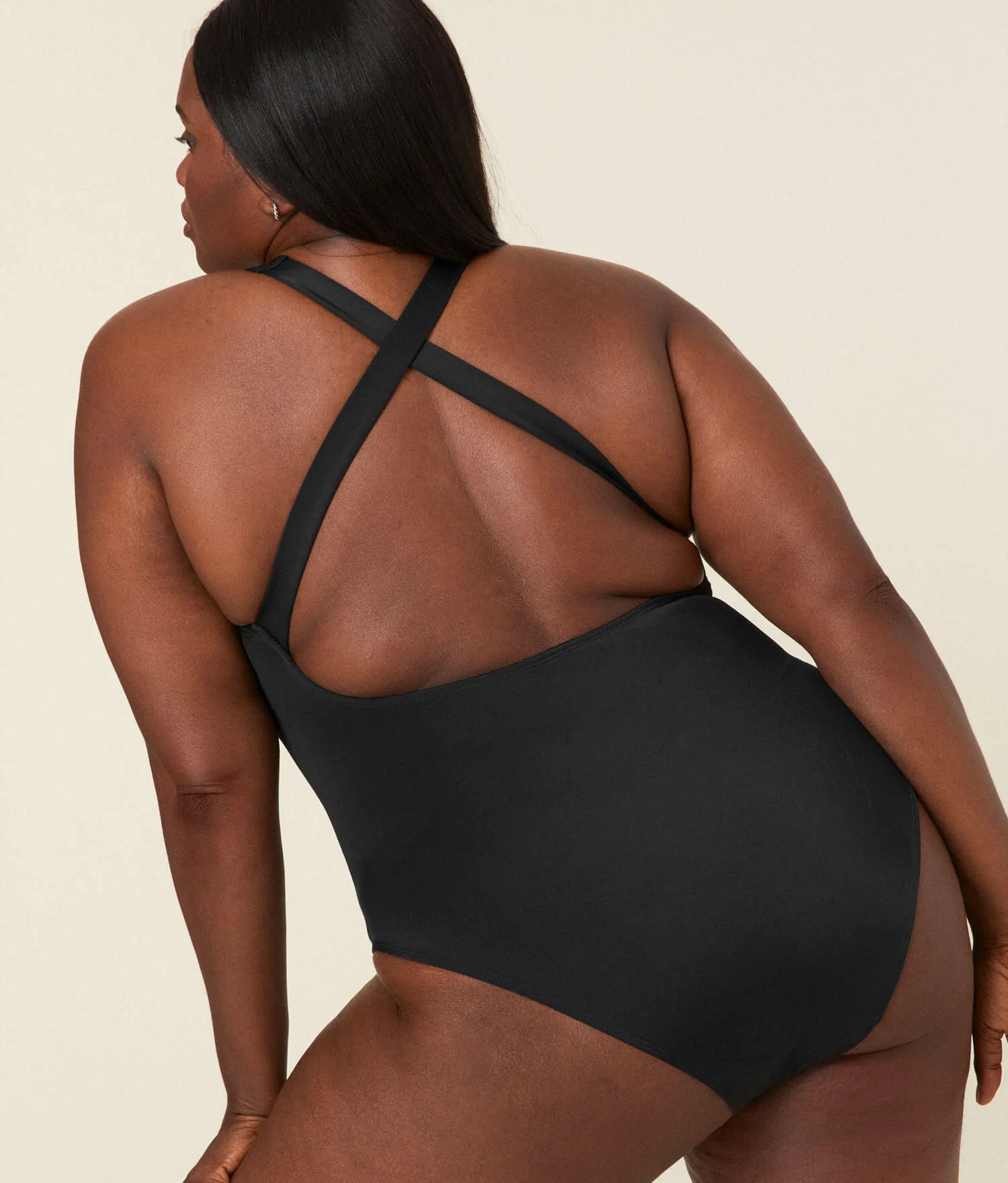 The Tulum One Piece - Flat - Black - Classic