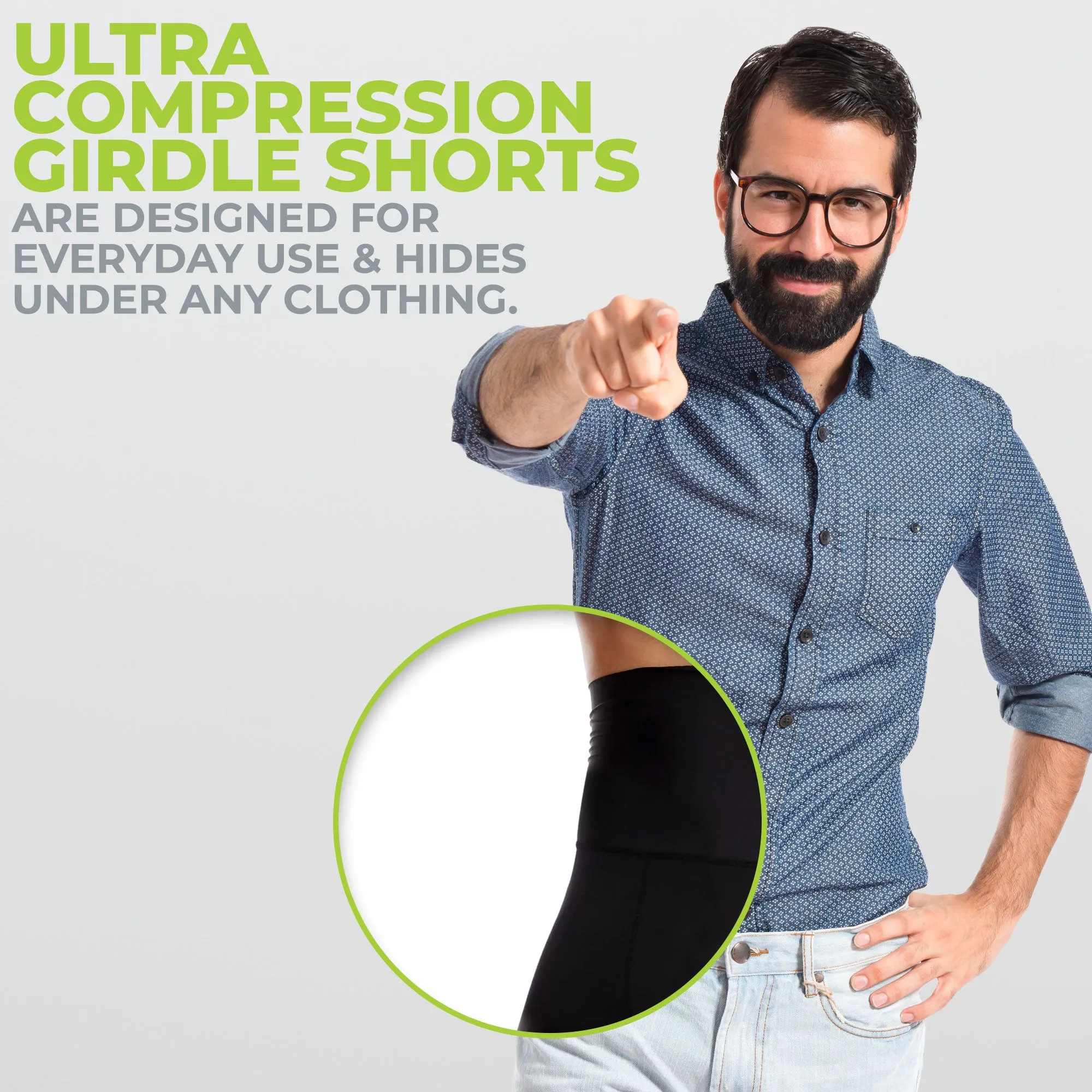 Ultra Compression Girdle Shorts