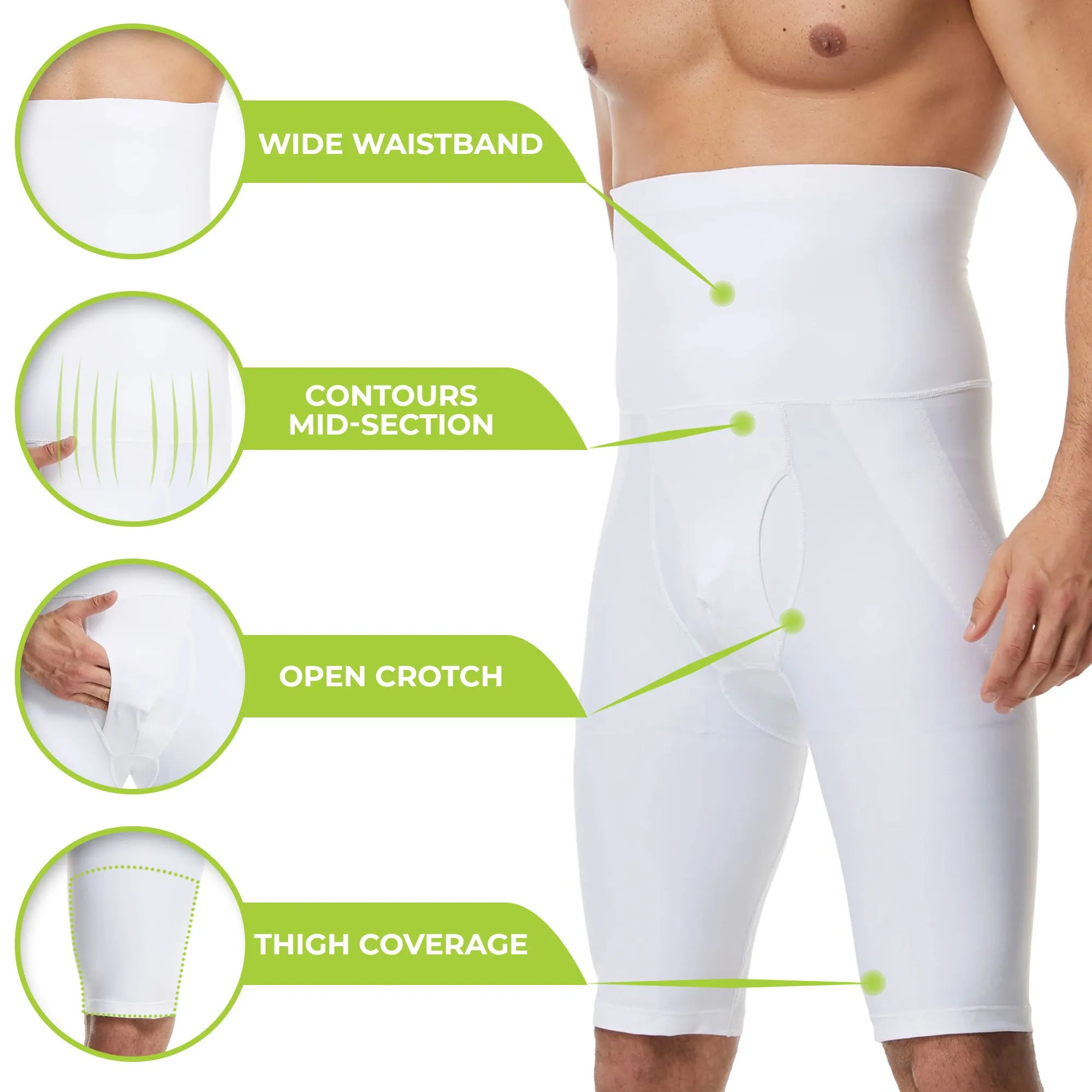 Ultra Compression Girdle Shorts