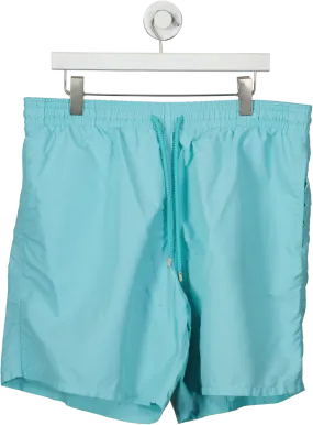 vilebrequin Solid Aqua Blue Swim Shorts With Dustbag UK XXXL