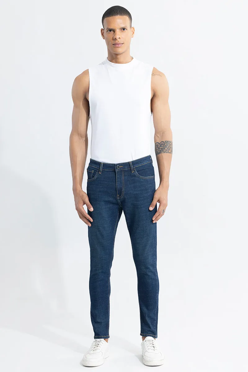 Vizer Mid Blue Skinny Jeans