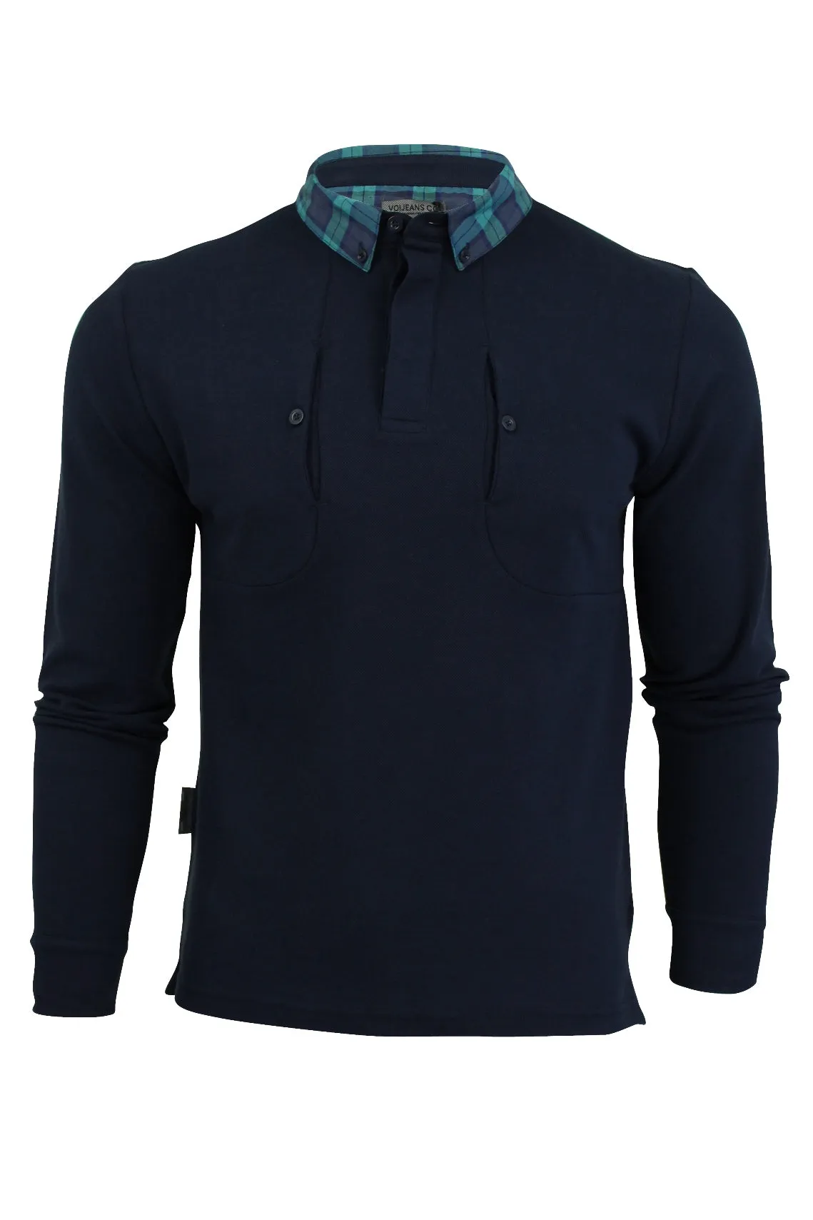 Voi Jeans Men's Polo T-Shirt, Long Sleeved