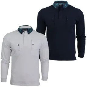 Voi Jeans Men's Polo T-Shirt, Long Sleeved