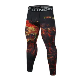 Warrior 'Hell Boy' Compression Leggings Spats