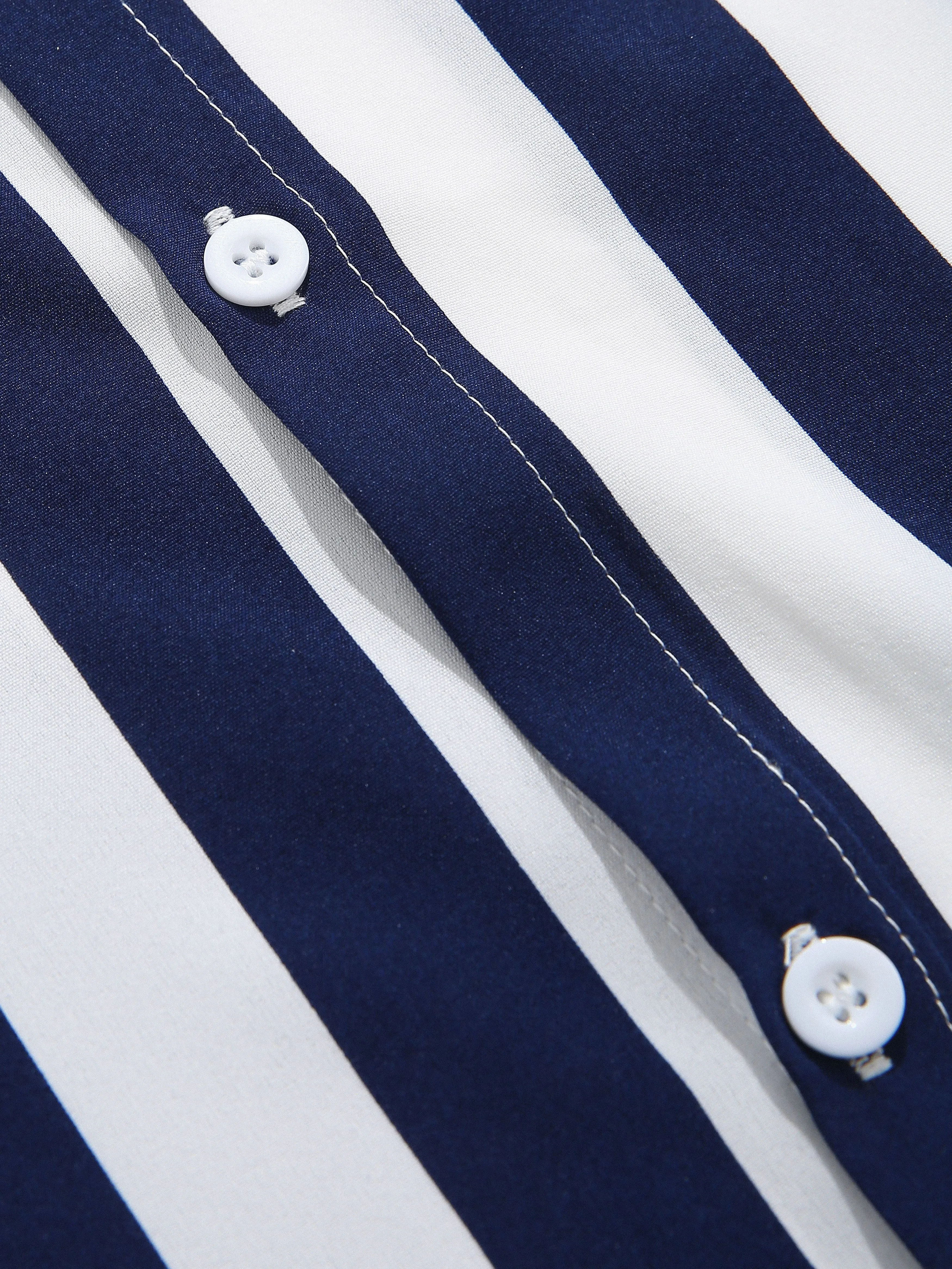 Wide Stripes Cotton Shirts