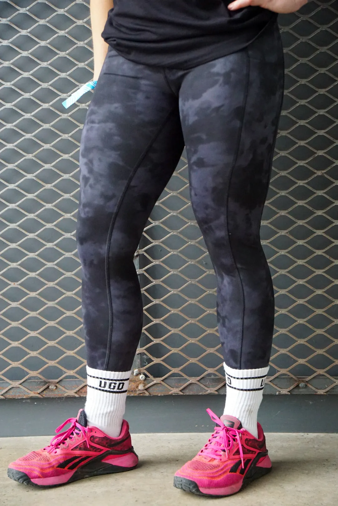 Women's UGD ICON F15 Performance Leggings Acid wash